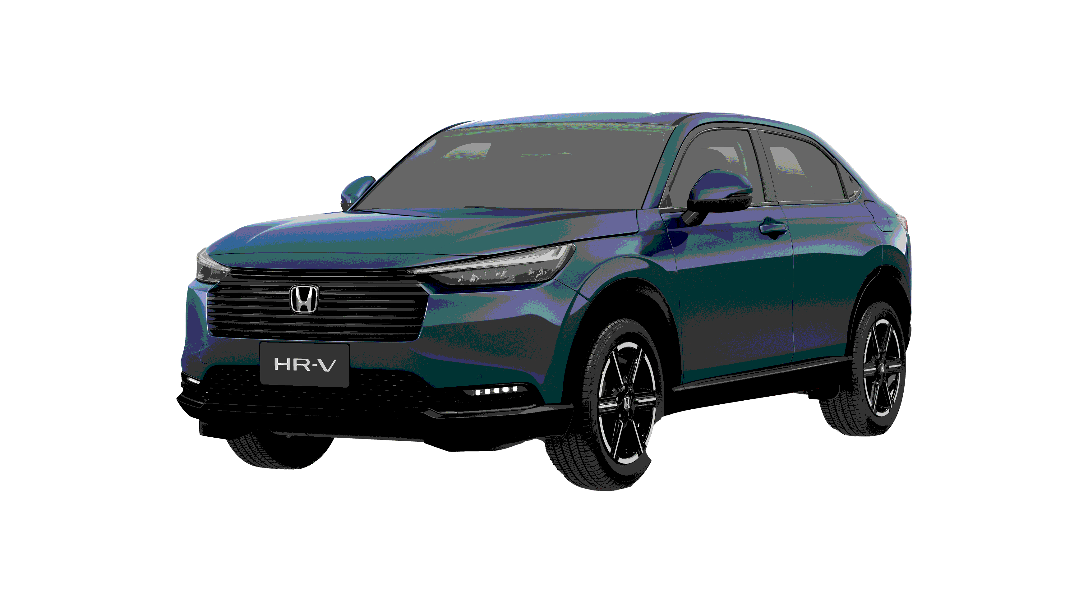 HONDA HR-V color Cosmic Blue Metallic